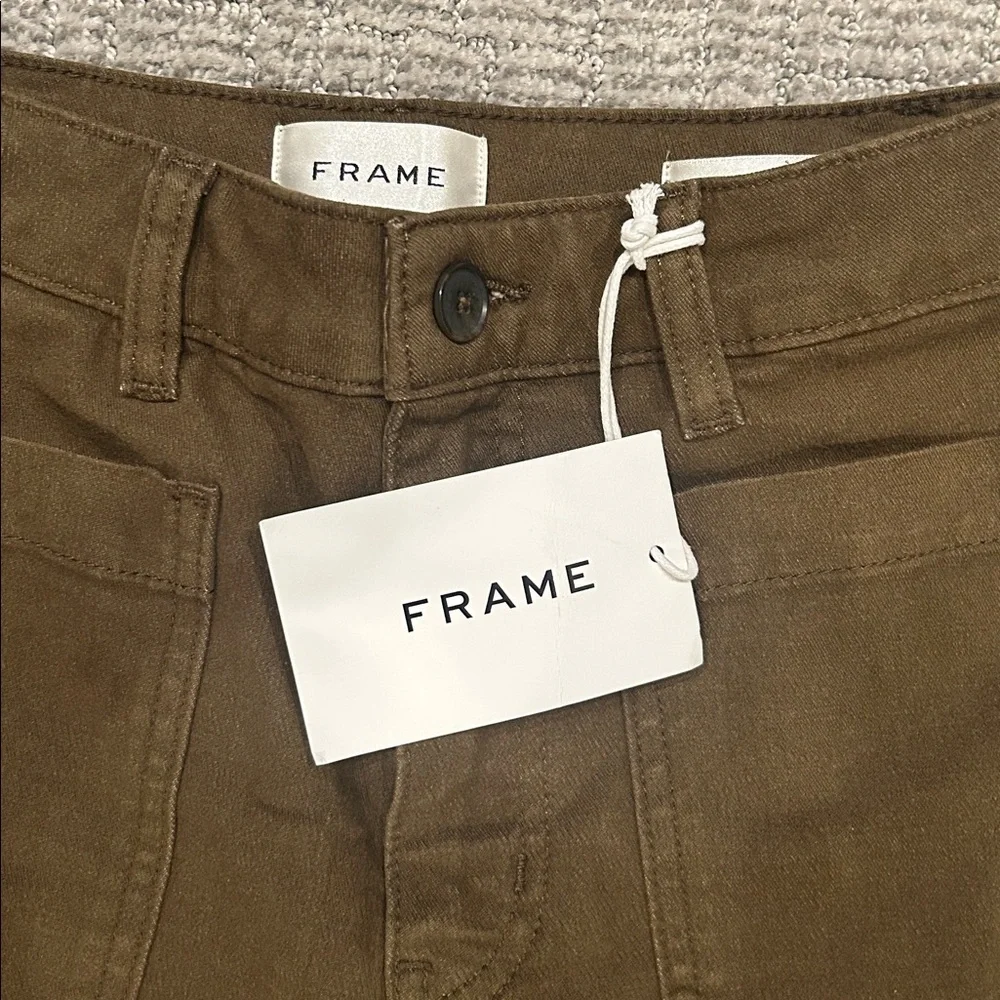 FRAME The Refined Cotton Twill Jeans 25 - Picture 6 of 7